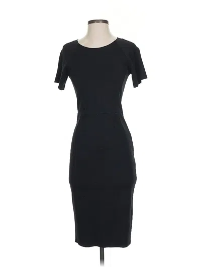 Pre-owned H&m Cocktail Dress In Black