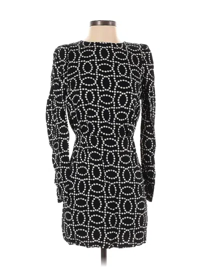 Pre-owned H&m Cocktail Dress In Black