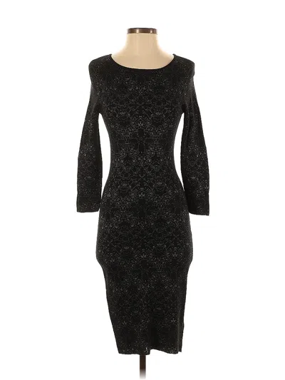 Pre-owned H&m Cocktail Dress In Black