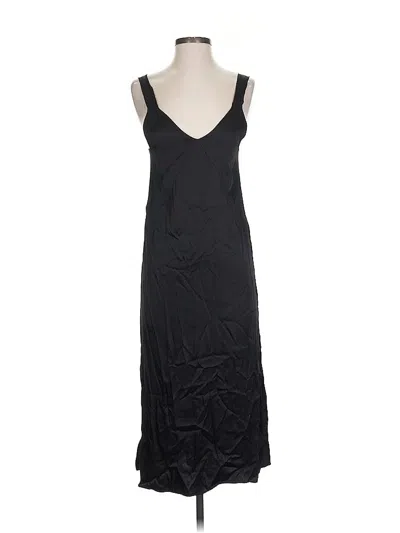 Pre-owned H&m Cocktail Dress In Black