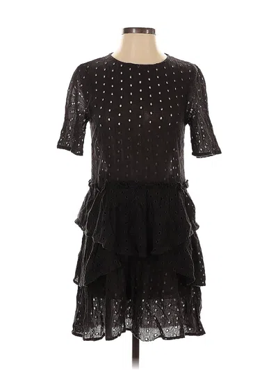 Pre-owned H&m Cocktail Dress In Black
