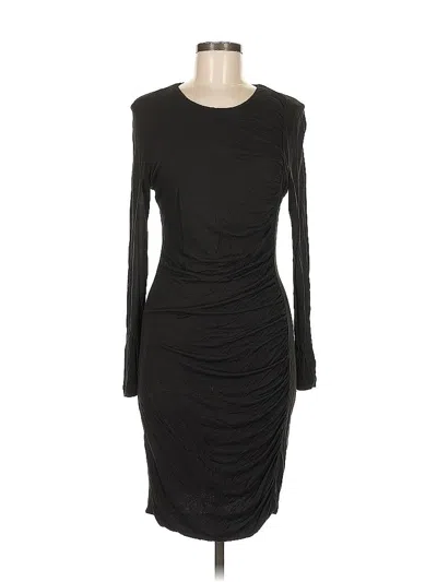 Pre-owned H&m Cocktail Dress In Black