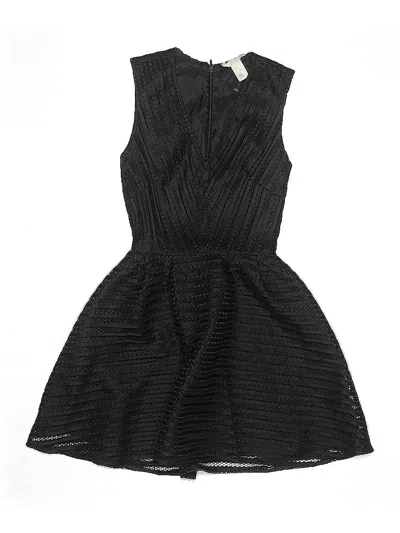 Pre-owned H&m Cocktail Dress In Black