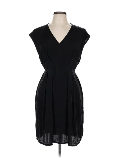 Pre-owned H&m Cocktail Dress In Black