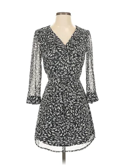 Pre-owned H&m Cocktail Dress In Black