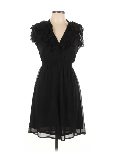 Pre-owned H&m Cocktail Dress In Black