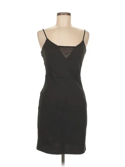 Pre-owned H&m Cocktail Dress In Black