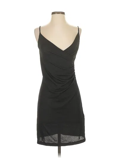Pre-owned H&m Cocktail Dress In Black
