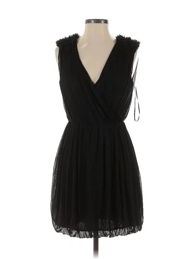 Pre-owned H&m Cocktail Dress In Black
