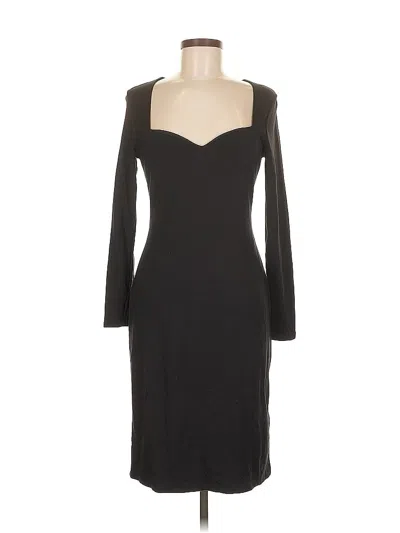 Pre-owned H&m Cocktail Dress In Black