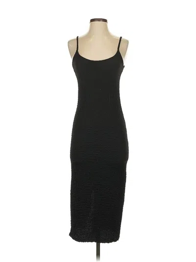 Pre-owned H&m Cocktail Dress In Black