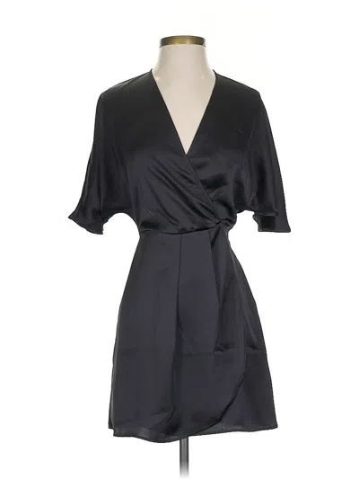 Pre-owned H&m Cocktail Dress In Black