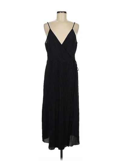 Pre-owned H&m Cocktail Dress In Black