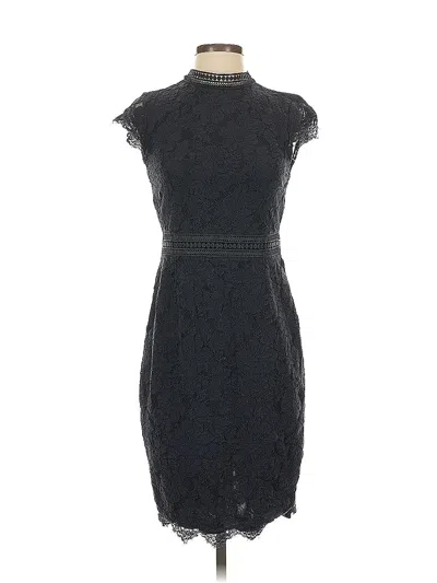 Pre-owned H&m Cocktail Dress In Black
