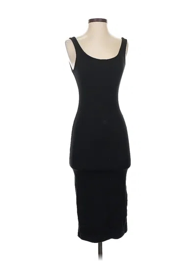 Pre-owned H&m Cocktail Dress In Black