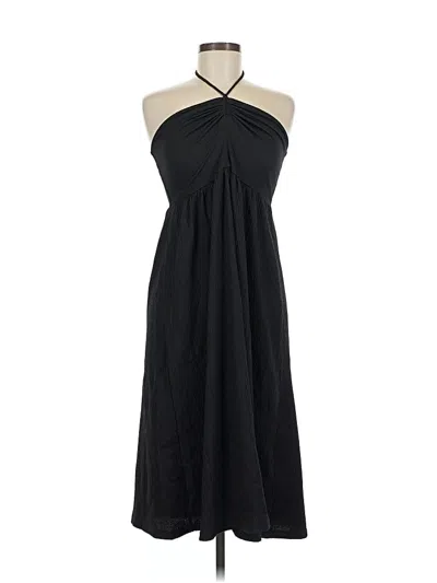 Pre-owned H&m Cocktail Dress In Black