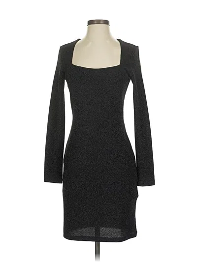 Pre-owned H&m Cocktail Dress In Black