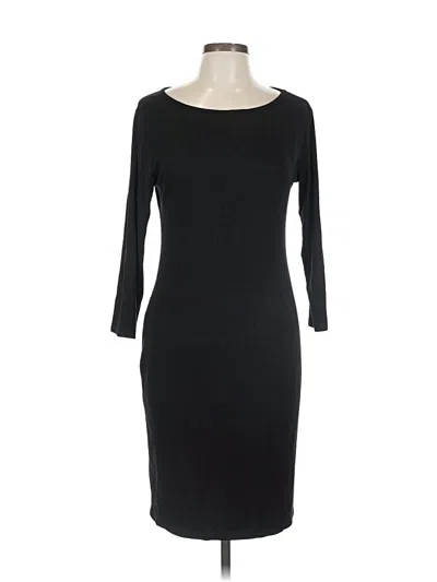 Pre-owned H&m Cocktail Dress In Black