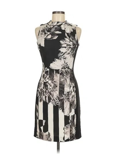 Pre-owned H&m Cocktail Dress In Black