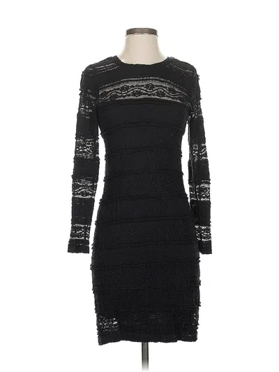 Pre-owned H&m Cocktail Dress In Black