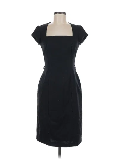 Pre-owned H&m Cocktail Dress In Black