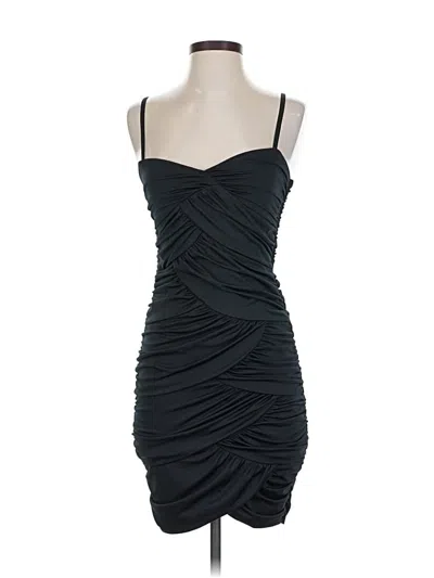 Pre-owned H&m Cocktail Dress In Black