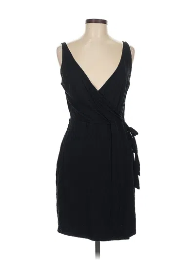 Pre-owned H&m Cocktail Dress In Black