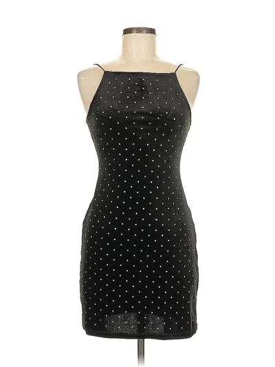 Pre-owned H&m Cocktail Dress In Black