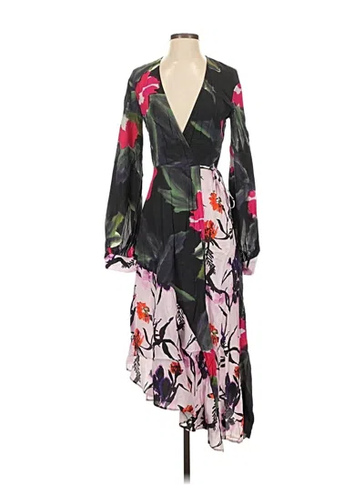 Pre-owned H&m Cocktail Dress In Black