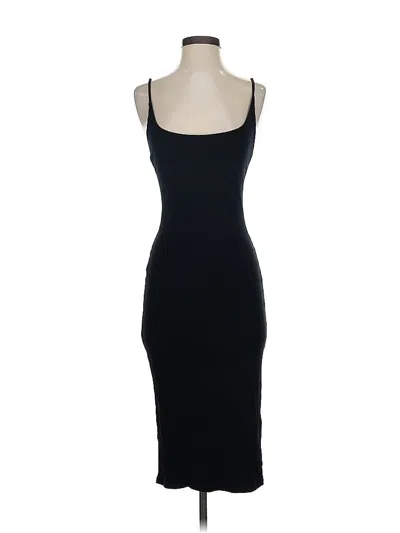 Pre-owned H&m Cocktail Dress In Black