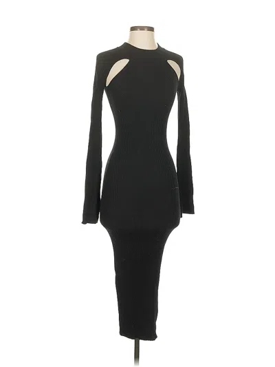 Pre-owned H&m Cocktail Dress In Black