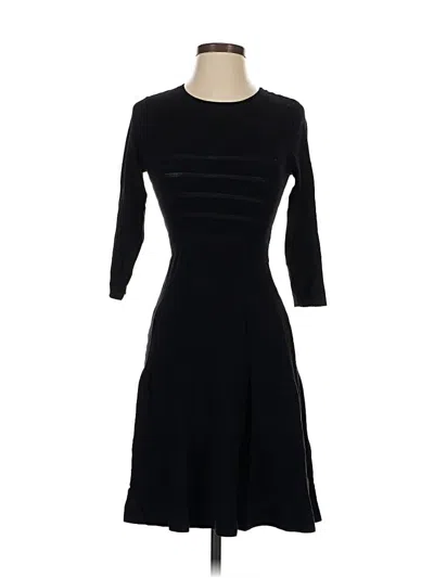 Pre-owned H&m Cocktail Dress In Black