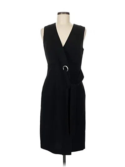 Pre-owned H&m Cocktail Dress In Black