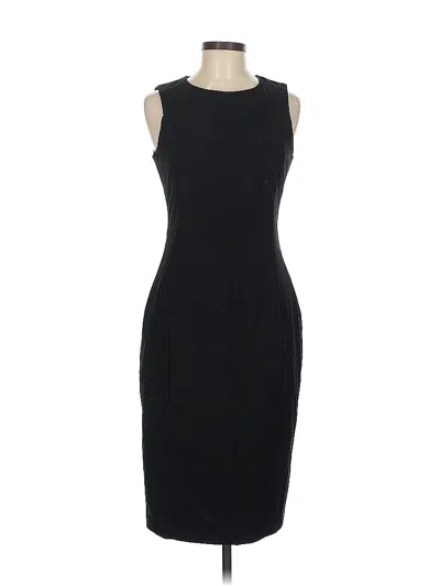 Pre-owned H&m Cocktail Dress In Black