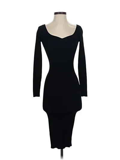 Pre-owned H&m Cocktail Dress In Black