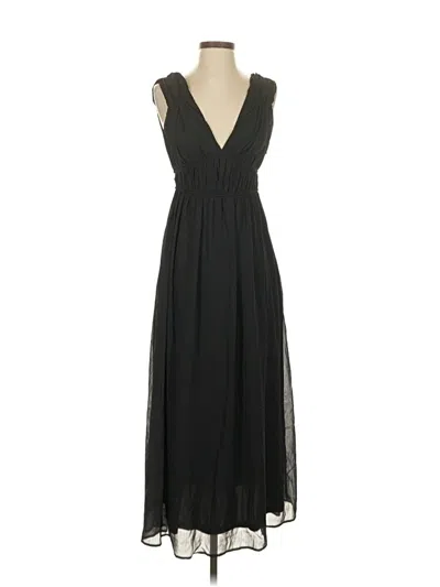 Pre-owned H&m Cocktail Dress In Black