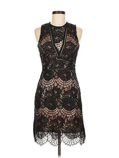 Pre-owned H&m Cocktail Dress In Black