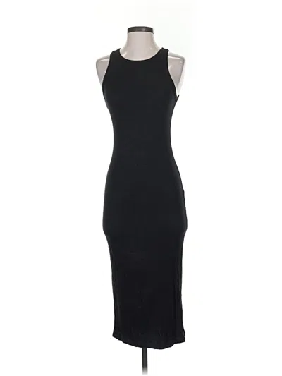 Pre-owned H&m Cocktail Dress In Black