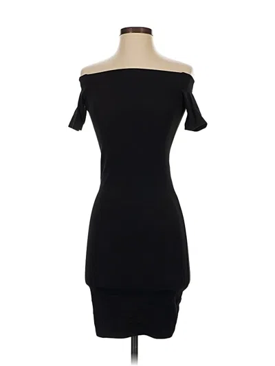 Pre-owned H&m Cocktail Dress In Black