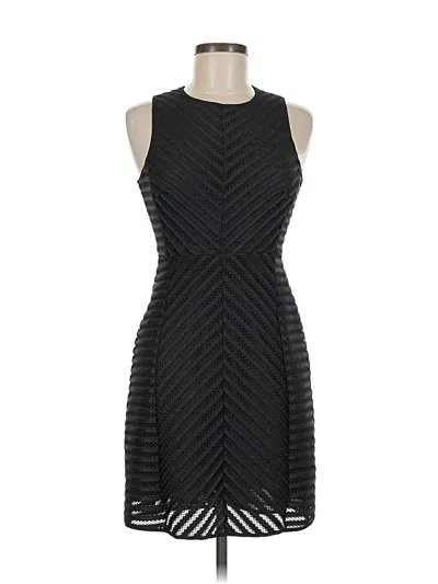 Pre-owned H&m Cocktail Dress In Black