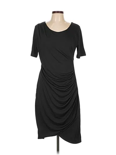 Pre-owned H&m Cocktail Dress In Black