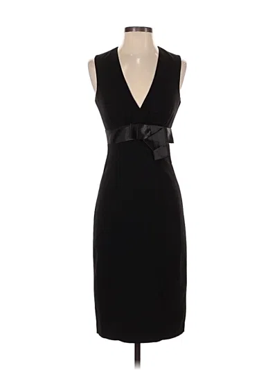 Pre-owned H&m Cocktail Dress In Black