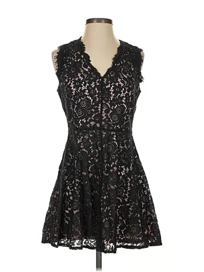 Pre-owned H&m Cocktail Dress In Black