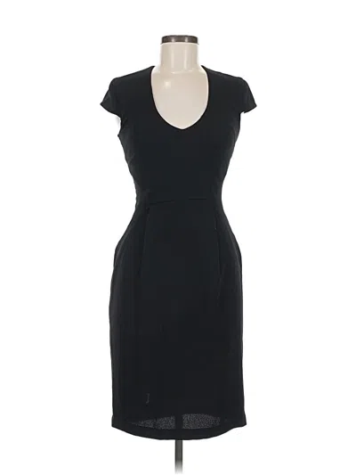 Pre-owned H&m Cocktail Dress In Black