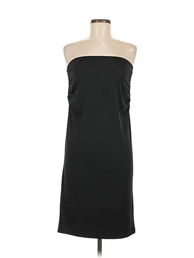 Pre-owned H&m Cocktail Dress In Black