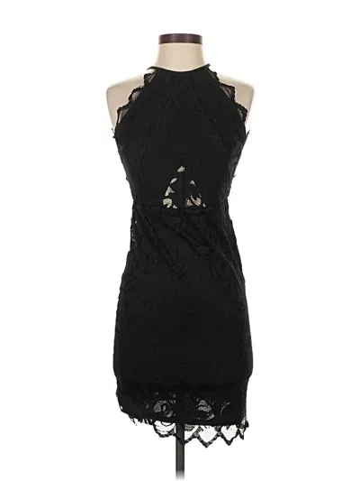Pre-owned H&m Cocktail Dress In Black