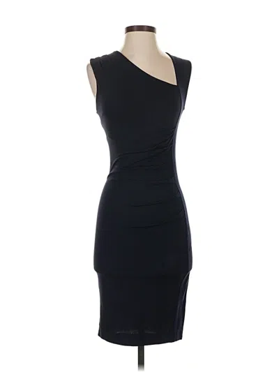 Pre-owned H&m Cocktail Dress In Black
