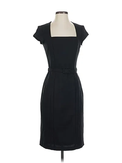 Pre-owned H&m Cocktail Dress In Black