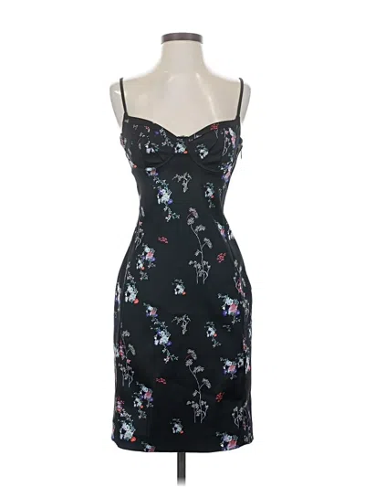 Pre-owned H&m Cocktail Dress In Black