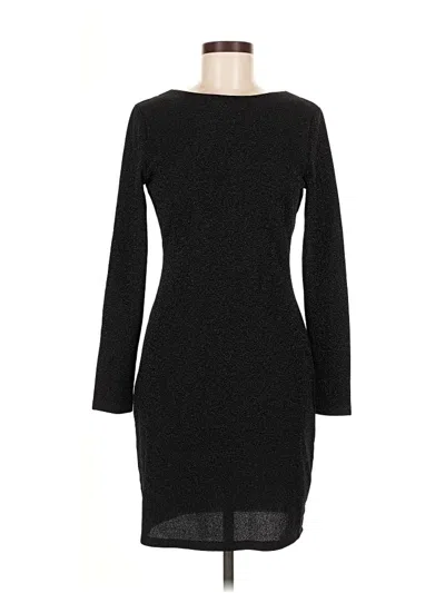 Pre-owned H&m Cocktail Dress In Black